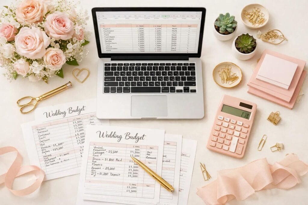 wedding budget worksheet and guide