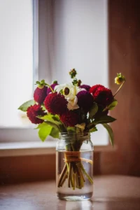 DIY Mason Jar center pieces to save on your wedding