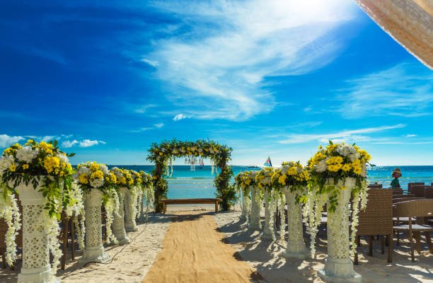 Seaside ceremony. Wedding themes