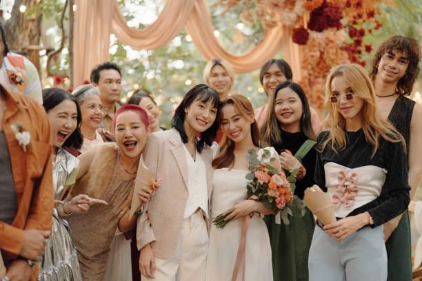 wedding dress code, causal attire for men and women