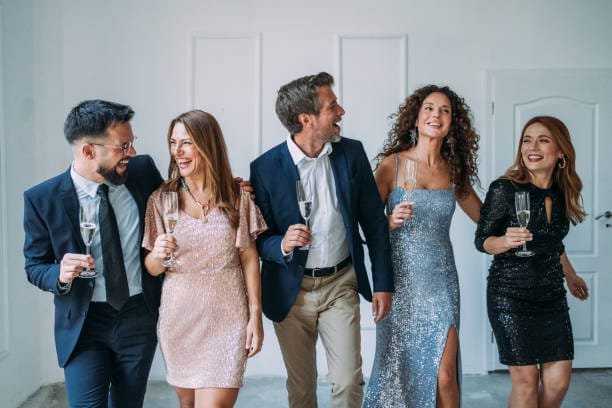 wedding dress code, cocktail attire