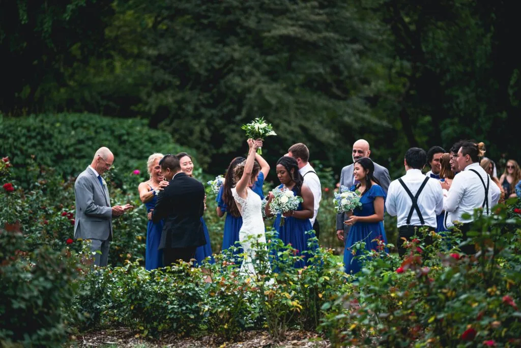 Garden wedding