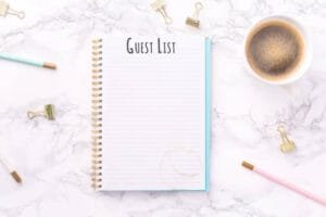 12 wedding planning steps