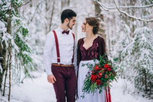 Winter wedding colors, decor ideas to inspire. Wedding fairy tale