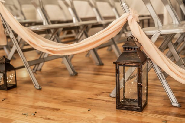 Lanterns for a rustic wedding