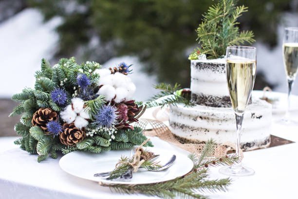 Winter wedding decor ideas