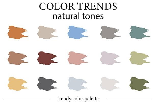 neutral wedding colors color palette