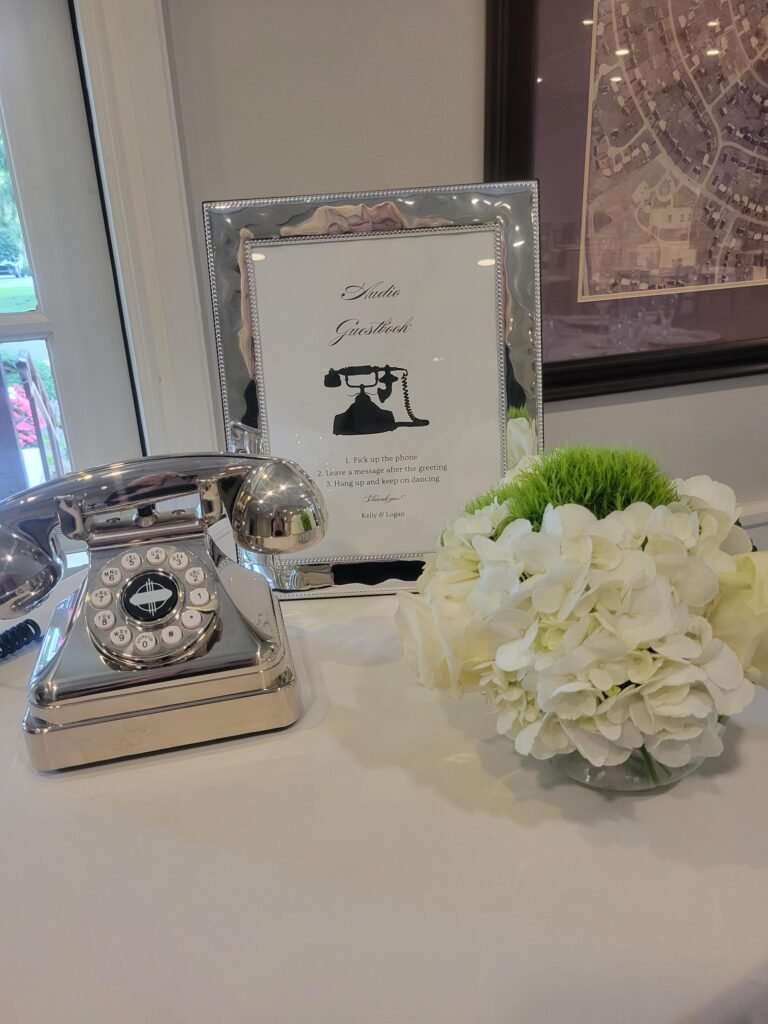 20226 & 2027 wedding trends. Audio guest book, interactive wedding trend