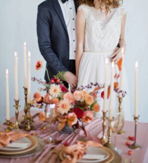Fall flowers for a wedding