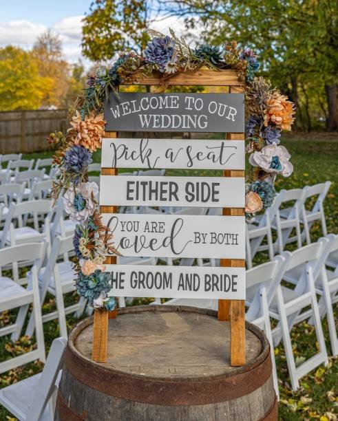 wedding signage ideas