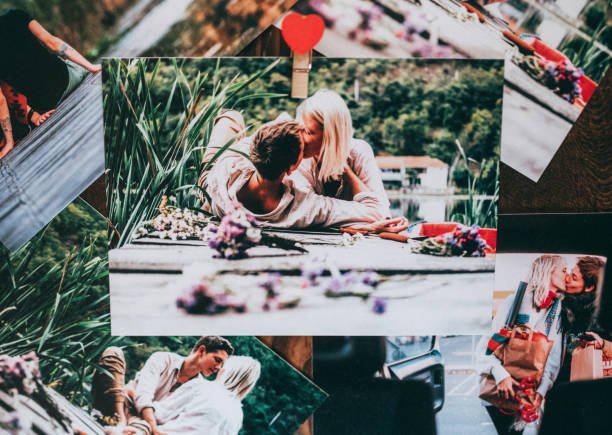 wedding signs engagement photos