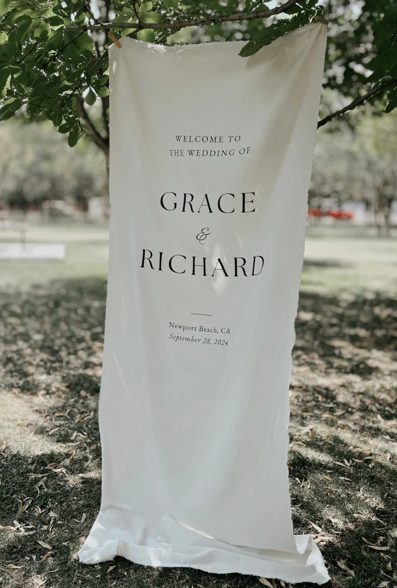 Wedding Welcome signs