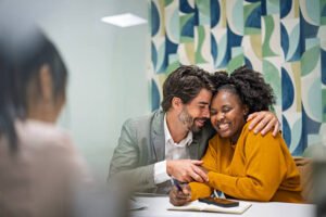 Couple gets marriage license