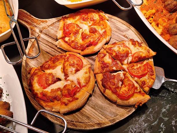 wedding late night snacks, pizza