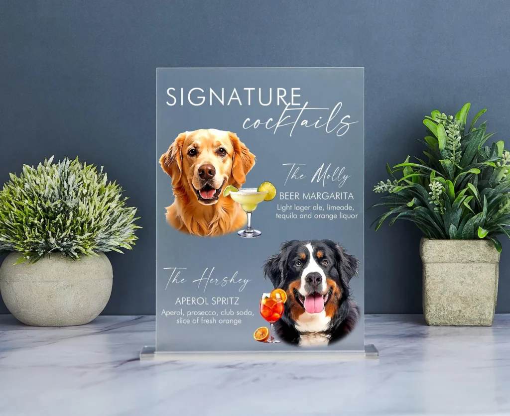 signature cocktails for your wedding drink menu