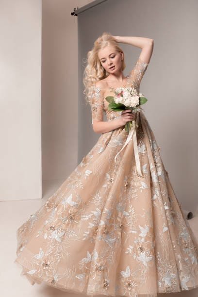 New twist bridal gown