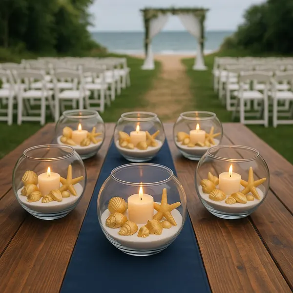 summer wedding decor ideas, beach wedding decor