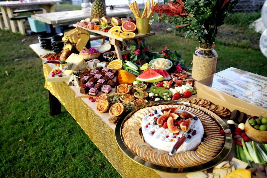 Summer wedding food ideas