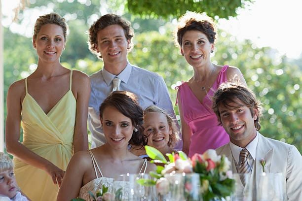 summer wedding attire for couples bridal parties and guests