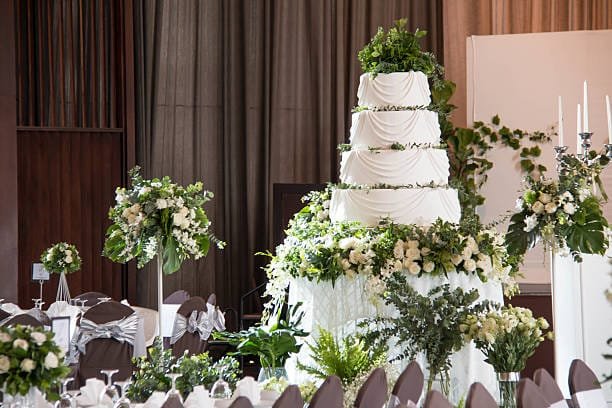 Meadowcore cake display cake meadow