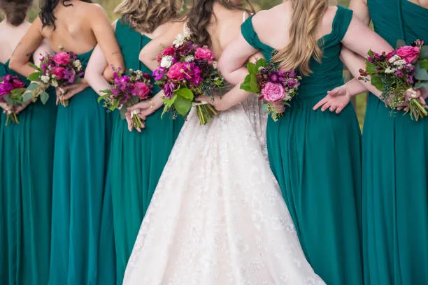 emerald green jewel tone 2027 wedding colors