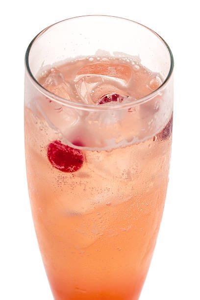 blushing bride cocktail for bridal showers