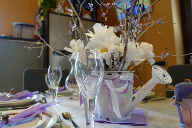 garden theme bridal shower decor