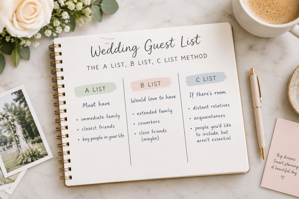 wedding guest list